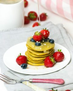 Kürbis-Pancakes