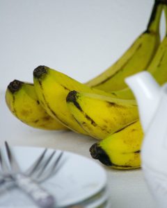 Bananen-Protein-Herzen