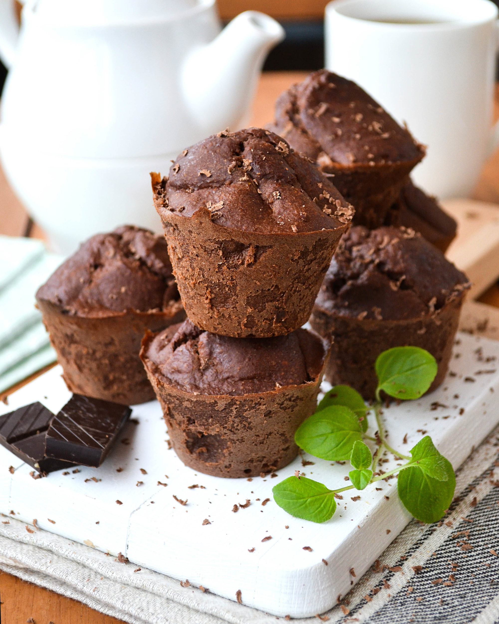 Bananen Kakao Muffins Low Fat Rezept