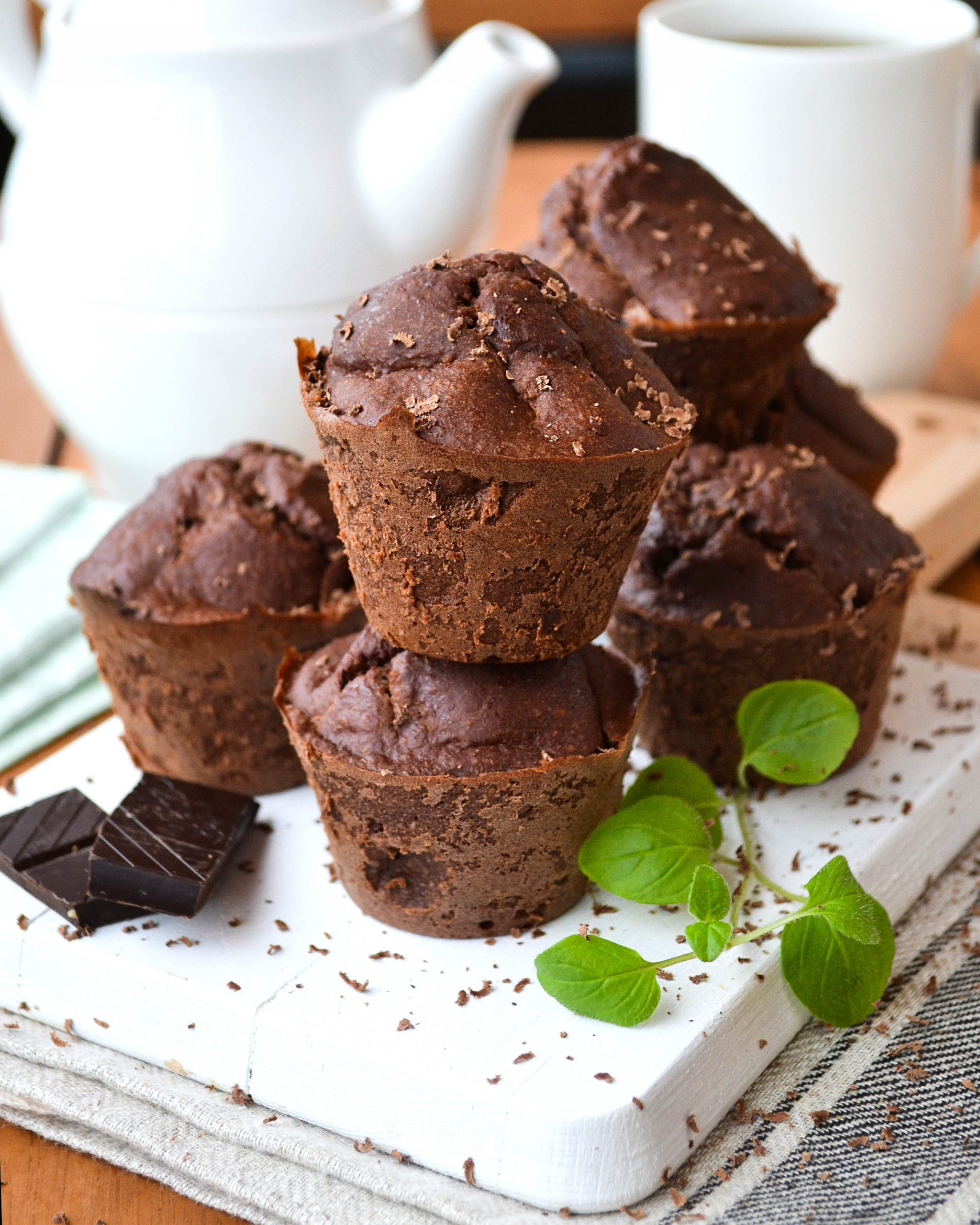 Bananen Kakao Muffins Low Fat Rezept